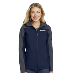 Port Authority® Ladies Hooded Core Soft Shell Jacket Port Authority® Ladies Hooded Core Soft Shell Jacket