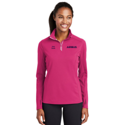 Sport-Tek® Ladies Sport-Wick® Textured 1/4 Zip Pullover Sport-Tek® Ladies Sport-Wick® Textured 1/4 Zip Pullover