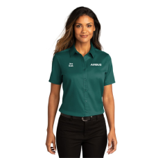 Port Authority® Ladies Short Sleeve SuperPro React ™ Twill Shirt