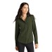 Mercer+Mettle™ Women's Stretch Crepe Long Sleeve Camp Blouse