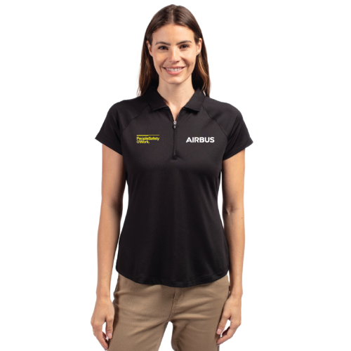 Cutter & Buck® Forge Stretch Womens Short Sleeve Polo