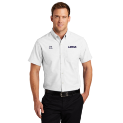 Port Authority® SuperPro Men's Oxford Short Sleeve Shirt