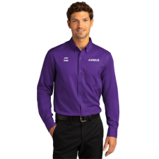 Port Authority® Long Sleeve SuperPro React™ Twill Shirt